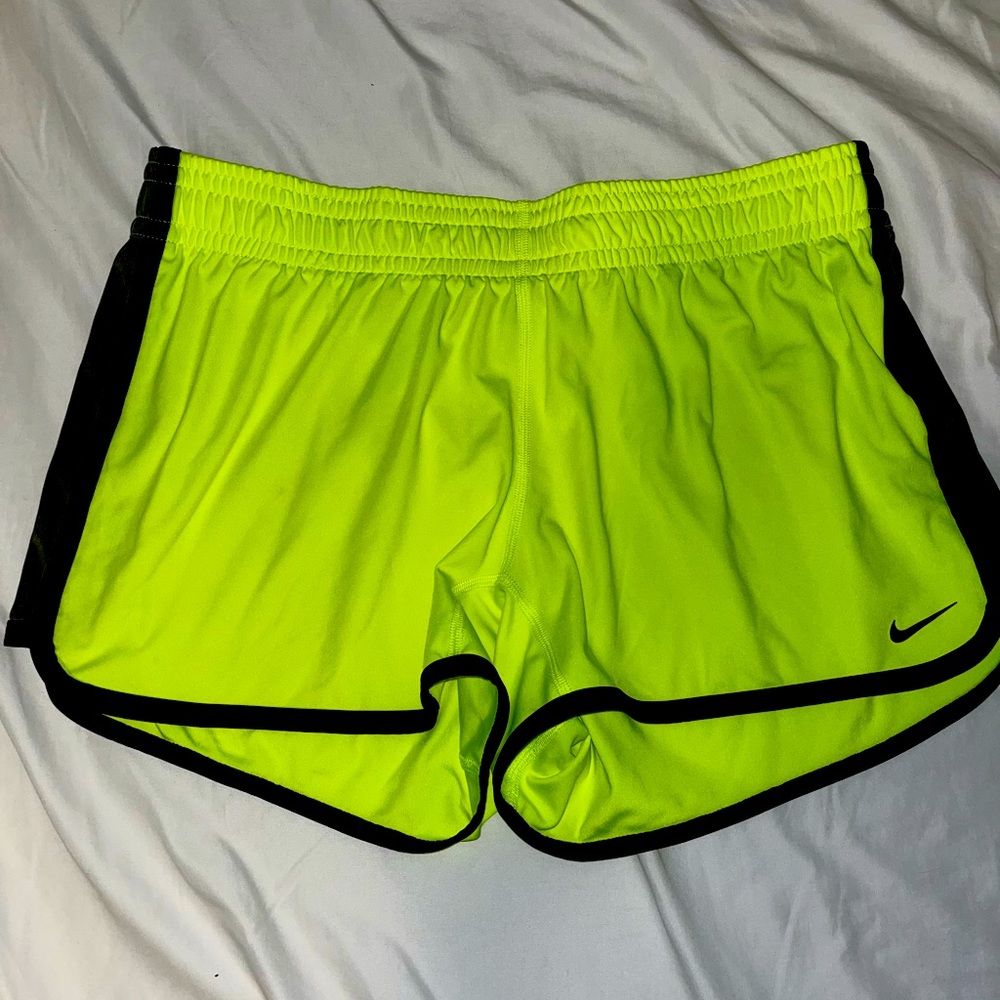 Athletic running shorts nike